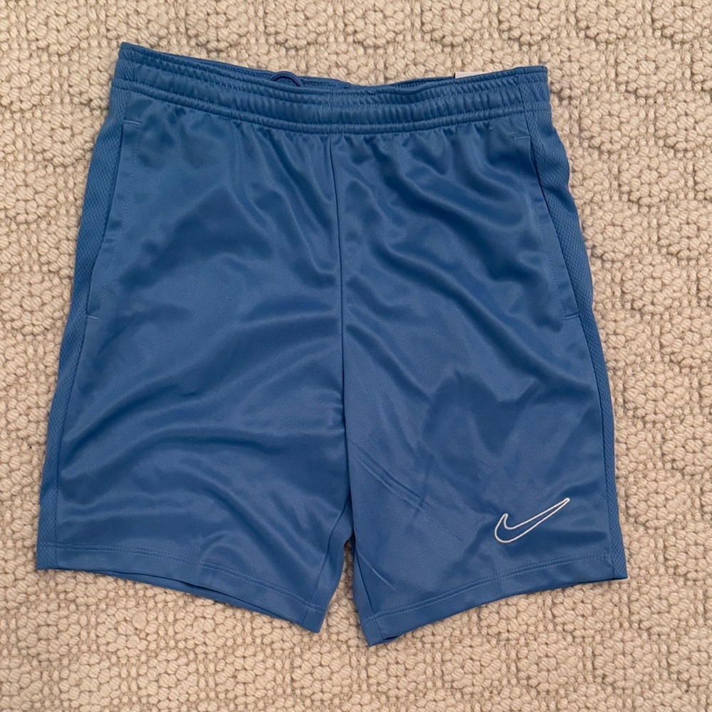 Nike Boy’s  Athletic Shorts in Royal Blue with White Swoosh
